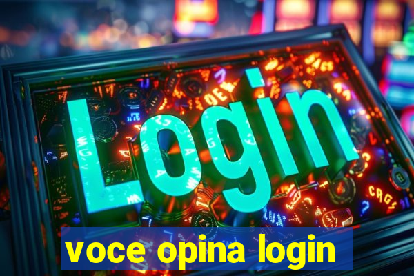 voce opina login